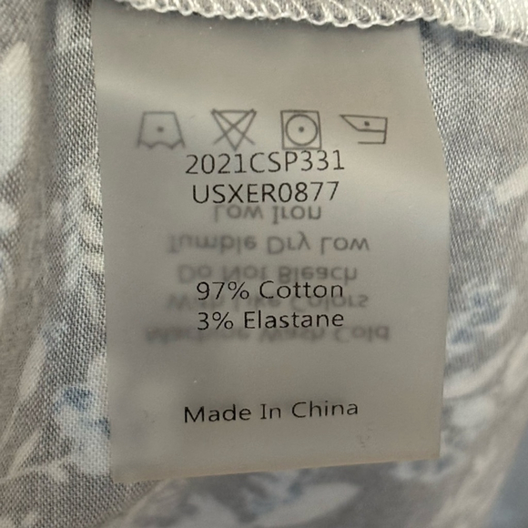 Erdem X Universal Standard Sz XS Cotton Primrose Ruffle Shirt Dress With Pockets - Picture 9 of 15